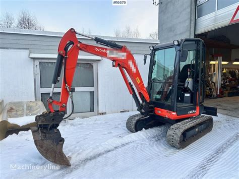 kubota 2.5 ton excavator for sale|kubota u27 4 bucket.